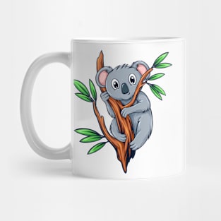 Koala on the three Mug